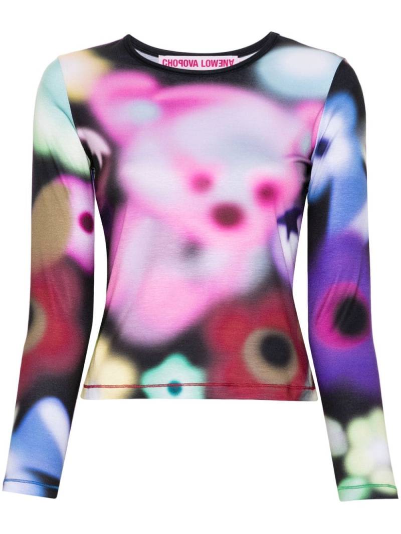 Chopova Lowena Airbrush Bear top - Pink von Chopova Lowena