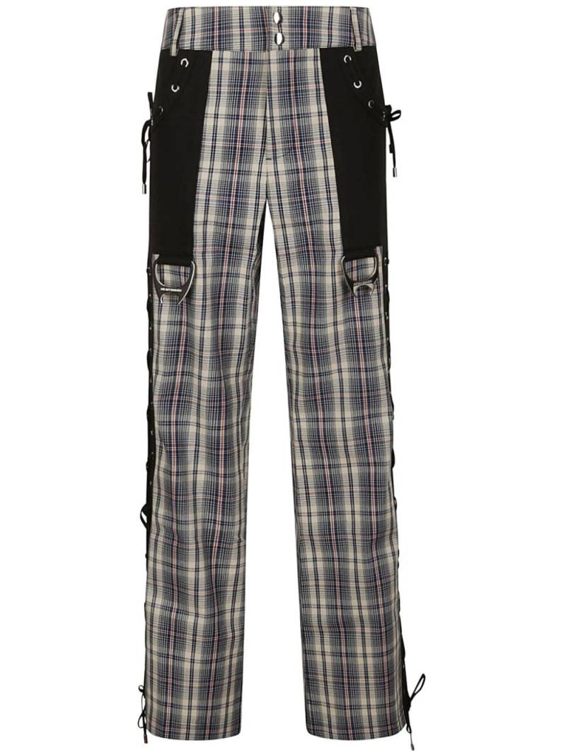 Chopova Lowena Collage tartan trousers - Black von Chopova Lowena