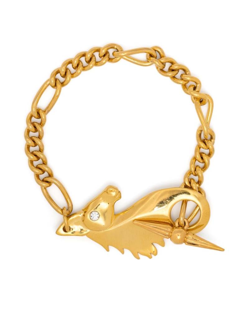 Chopova Lowena Horse Girl figaro-chain bracelet - Gold von Chopova Lowena