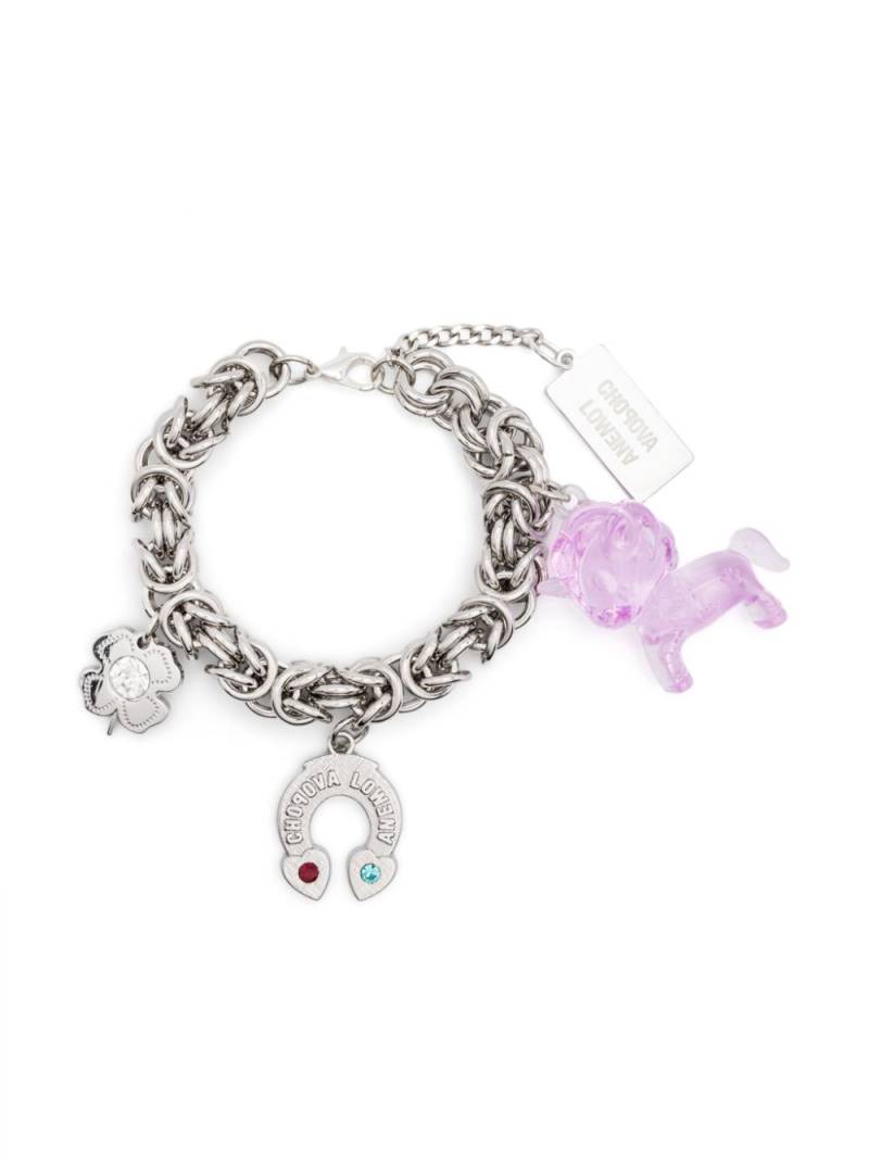 Chopova Lowena charm-detail bracelet - Silver von Chopova Lowena