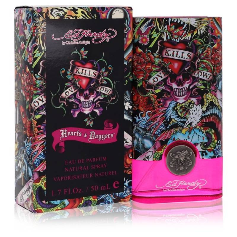 Christian Audigier Ed Hardy Hearts & Daggers Eau De Parfum Spray 50 ml von Christian Audigier