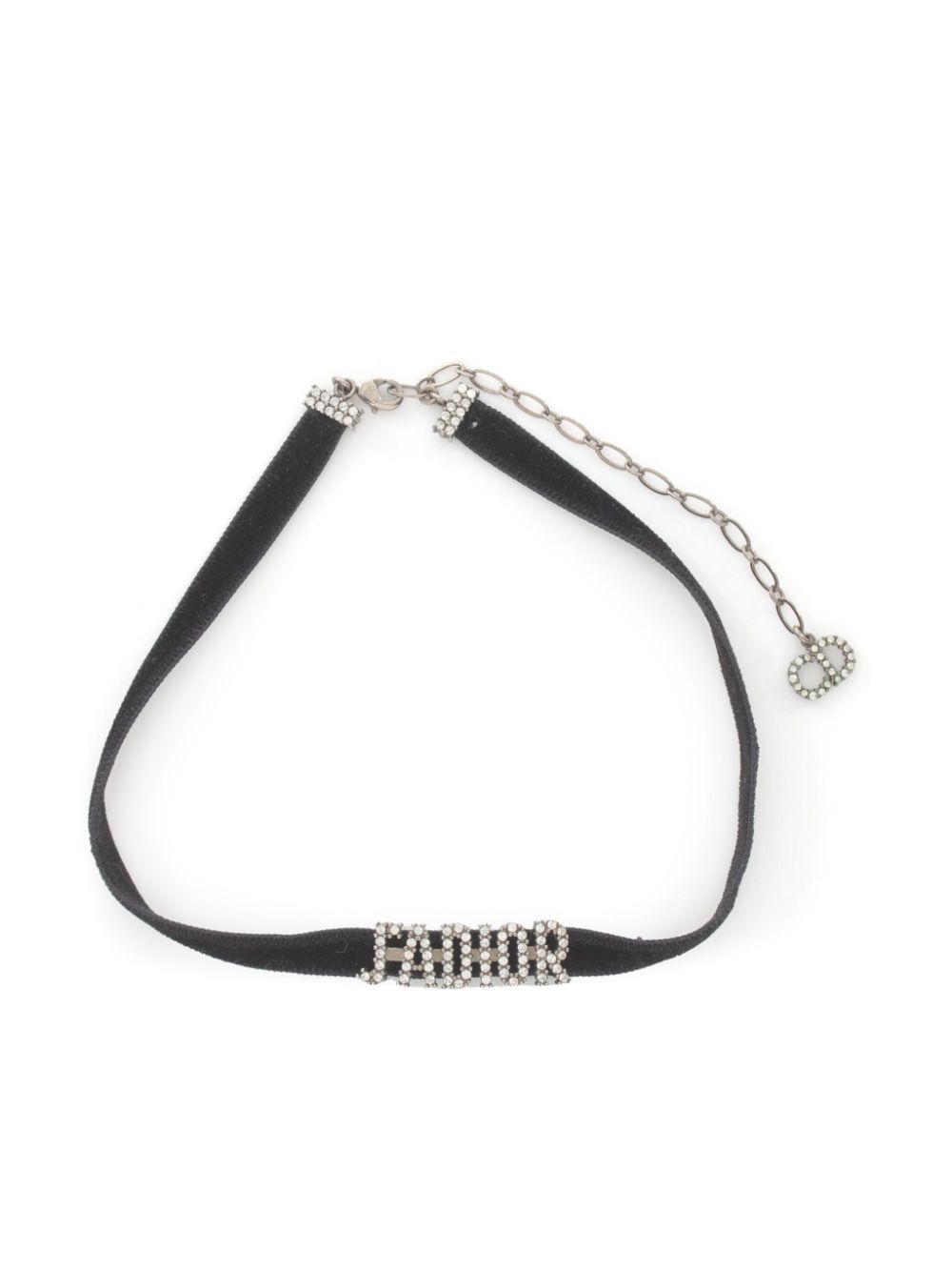 Christian Dior Pre-Owned 2000s J'Adior choker - Black von Christian Dior Pre-Owned