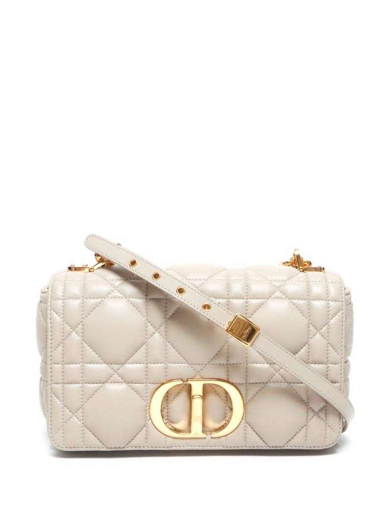 Christian Dior Pre-Owned 2000s medium Cannage Caro shoulder bag - Neutrals von Christian Dior Pre-Owned