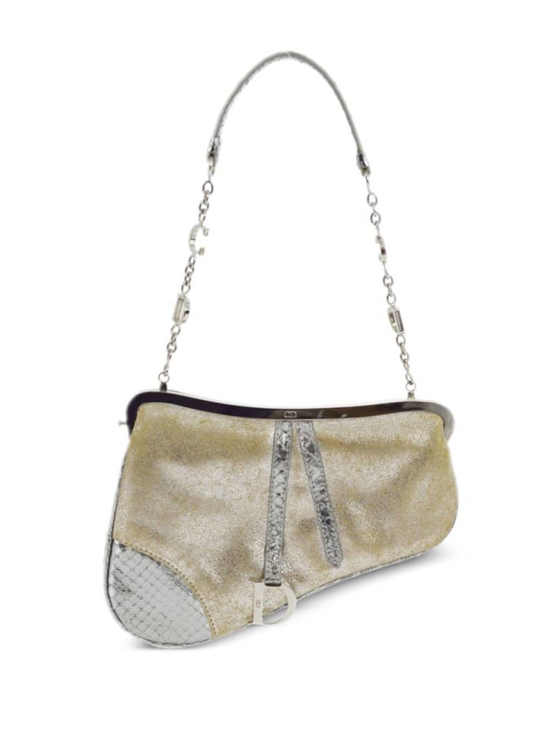 Christian Dior Pre-Owned 2003 Saddle handbag pouch - Neutrals von Christian Dior Pre-Owned