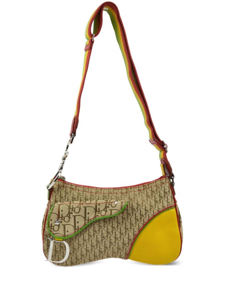 Christian Dior Pre-Owned 2004 Rasta Trotter Saddle shoulder bag - Neutrals von Christian Dior Pre-Owned