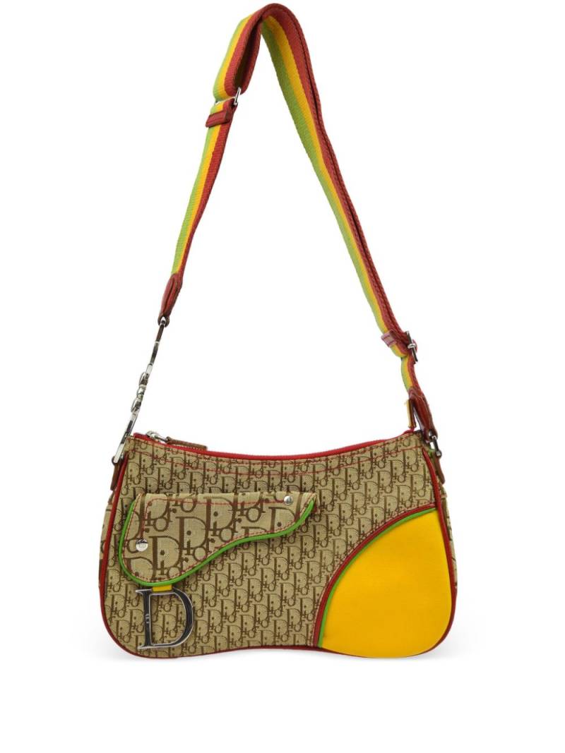 Christian Dior Pre-Owned 2004 Rasta Trotter Saddle shoulder bag - Neutrals von Christian Dior Pre-Owned