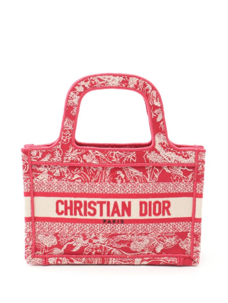 Christian Dior Pre-Owned 2010 Dior Book Tote bag - Red von Christian Dior Pre-Owned