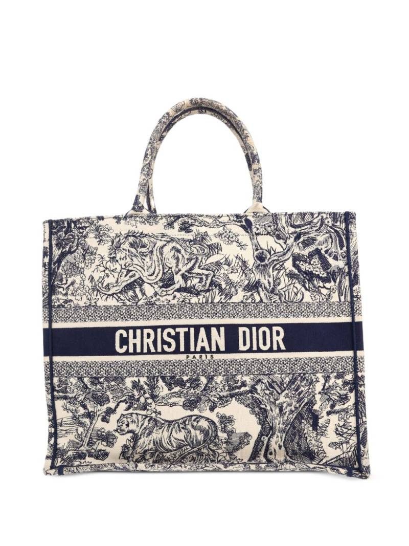 Christian Dior Pre-Owned 2010s Dior Book Tote bag - Blue von Christian Dior Pre-Owned