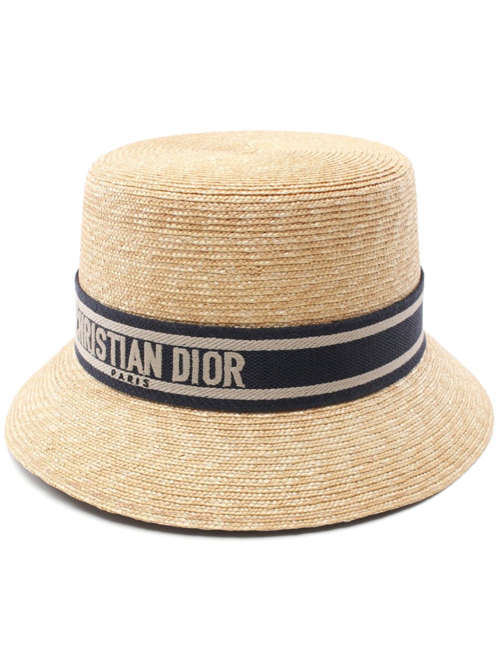 Christian Dior Pre-Owned 2010s Dioresort bucket hat - Neutrals von Christian Dior Pre-Owned