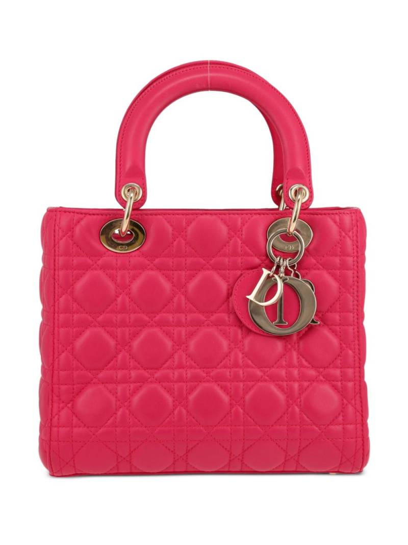 Christian Dior Pre-Owned 2010s Lady Dior two-way handbag - Pink von Christian Dior Pre-Owned