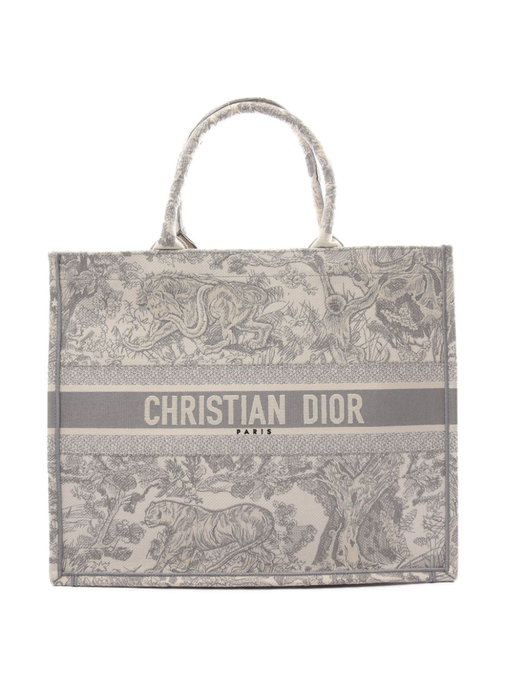 Christian Dior Pre-Owned 2010s large Book Tote bag - Grey von Christian Dior Pre-Owned