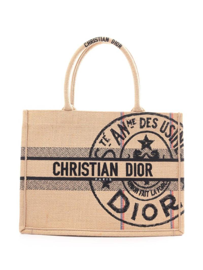 Christian Dior Pre-Owned 2010s medium Book tote bag - Neutrals von Christian Dior Pre-Owned