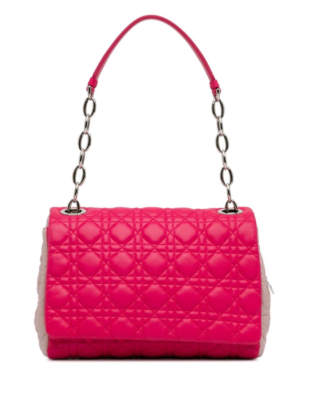 Christian Dior Pre-Owned 2013 Lambskin Cannage Soft Flap shoulder bag - Pink von Christian Dior Pre-Owned