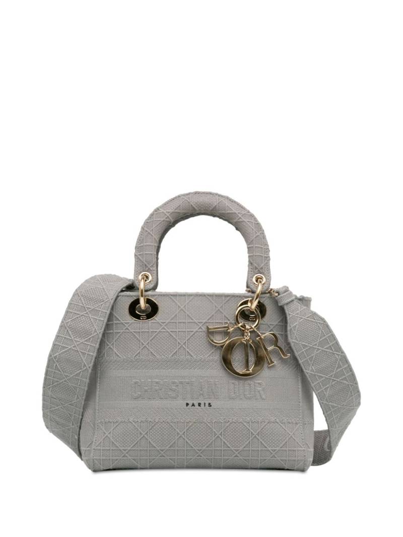 Christian Dior Pre-Owned 2020 Medium Cannage Lady D-Lite satchel - Grey von Christian Dior Pre-Owned