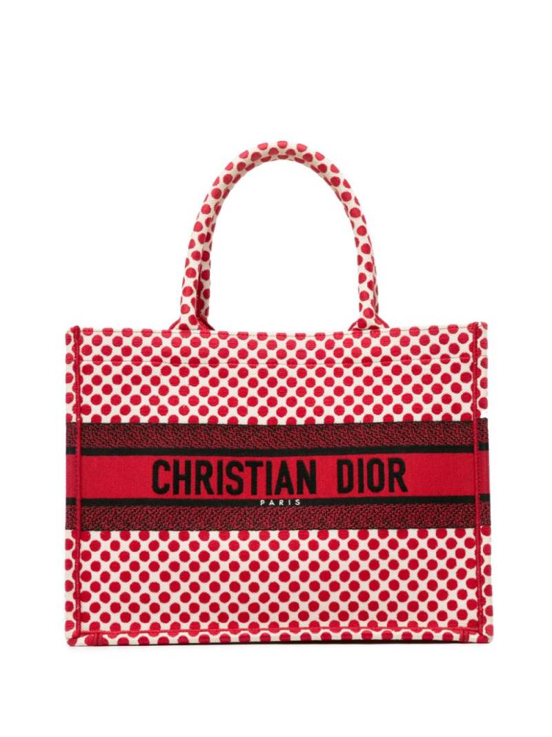 Christian Dior Pre-Owned 2020 Medium Dioramour Book tote bag - Red von Christian Dior Pre-Owned