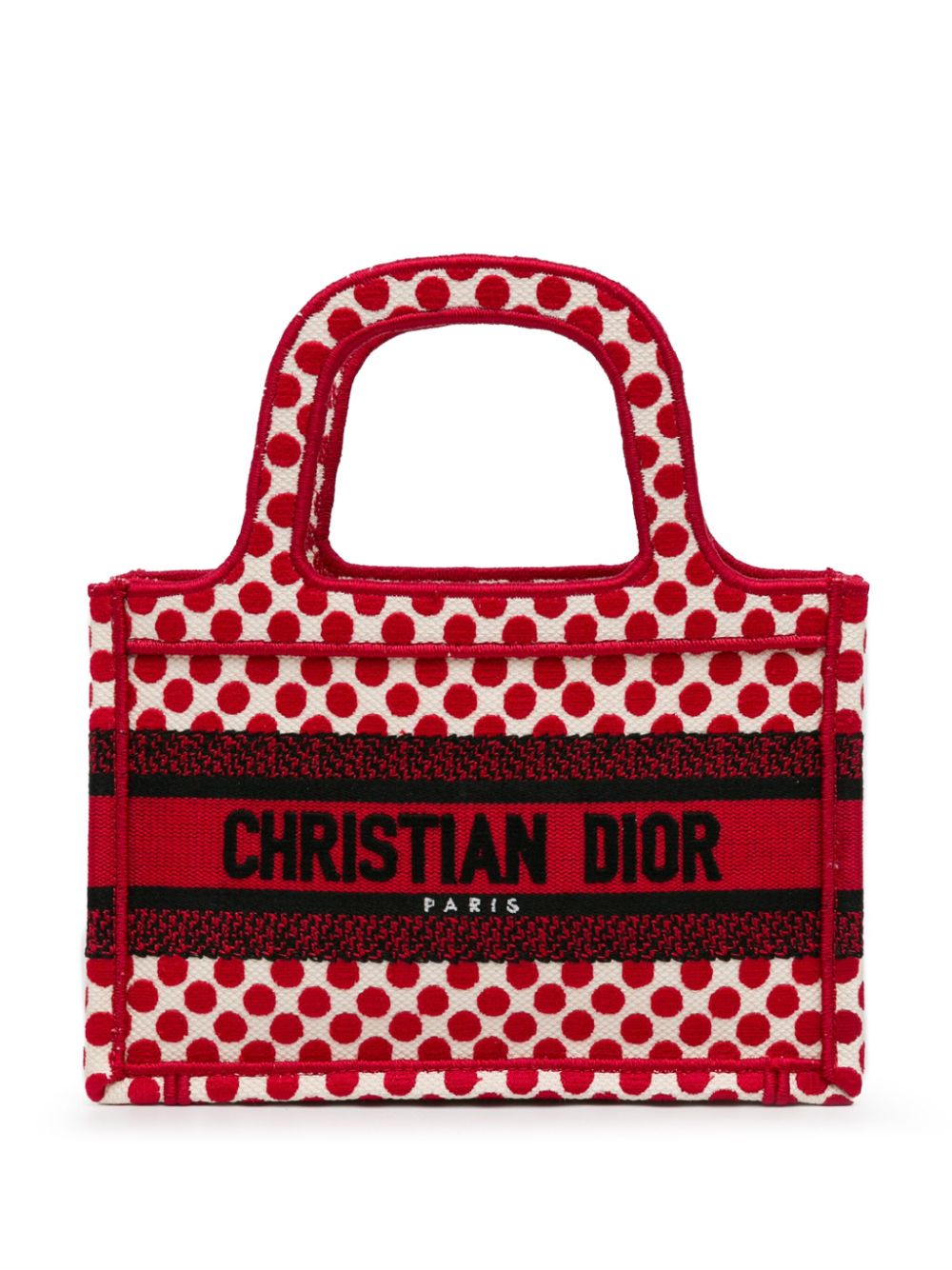 Christian Dior Pre-Owned 2020 Mini Dioramour Book tote bag - Red von Christian Dior Pre-Owned