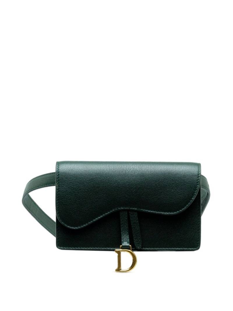 Christian Dior Pre-Owned 2020 Saddle belt bag - Green von Christian Dior Pre-Owned