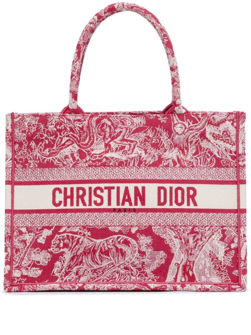 Christian Dior Pre-Owned 2021 Medium Toile de Jouy Book tote bag - Pink von Christian Dior Pre-Owned