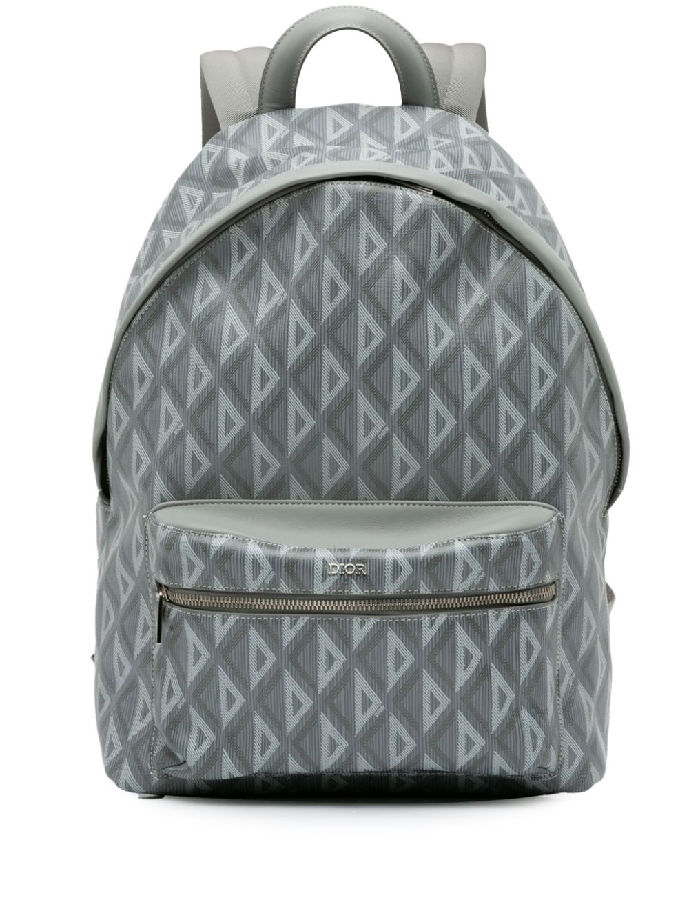 Christian Dior Pre-Owned 2022 CD Diamond Rider Zipped backpack - Grey von Christian Dior Pre-Owned