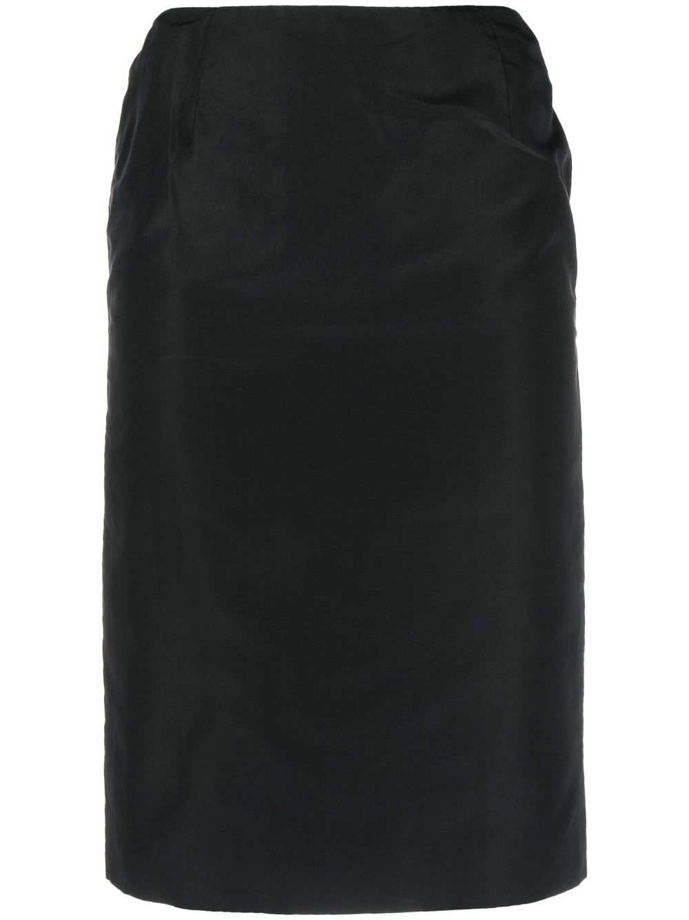 Christian Dior Pre-Owned 2000s high-waisted pencil skirt - Black von Christian Dior Pre-Owned