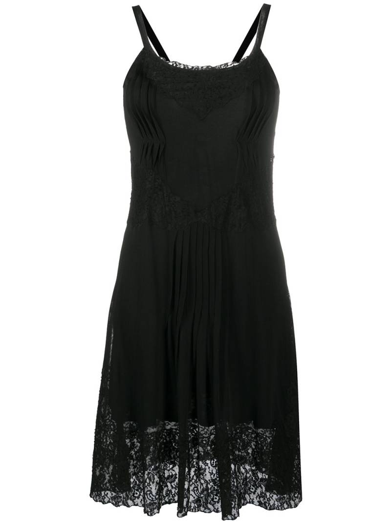 Christian Dior Pre-Owned 2000s lace dress - Black von Christian Dior Pre-Owned