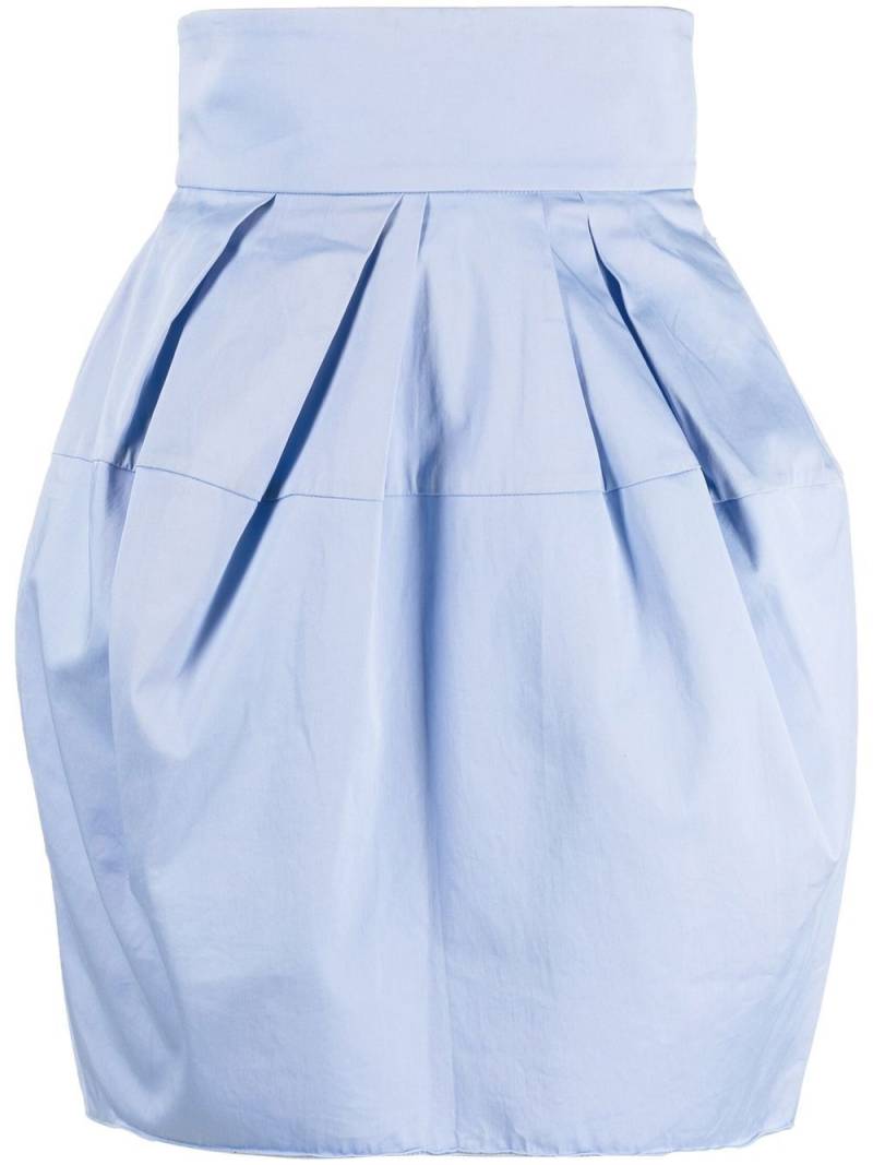 Christian Dior Pre-Owned 2010 high-waisted puffball skirt - Blue von Christian Dior Pre-Owned