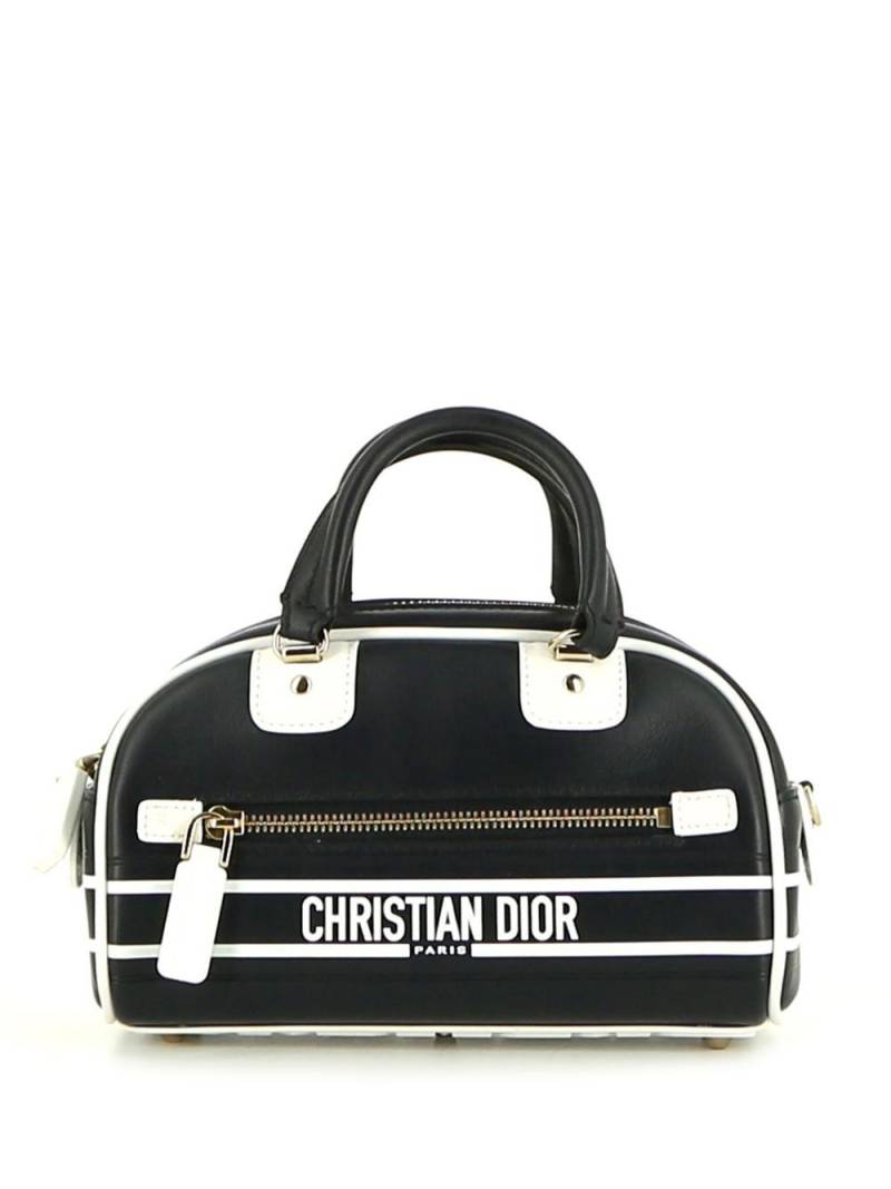 Christian Dior Pre-Owned 2020 Vibe mini bowling bag - White von Christian Dior Pre-Owned