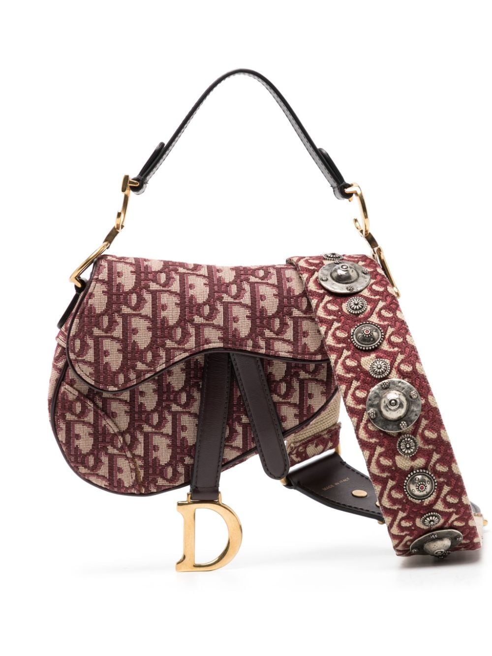 Christian Dior Pre-Owned Trotter Saddle shoulder bag - Red von Christian Dior Pre-Owned