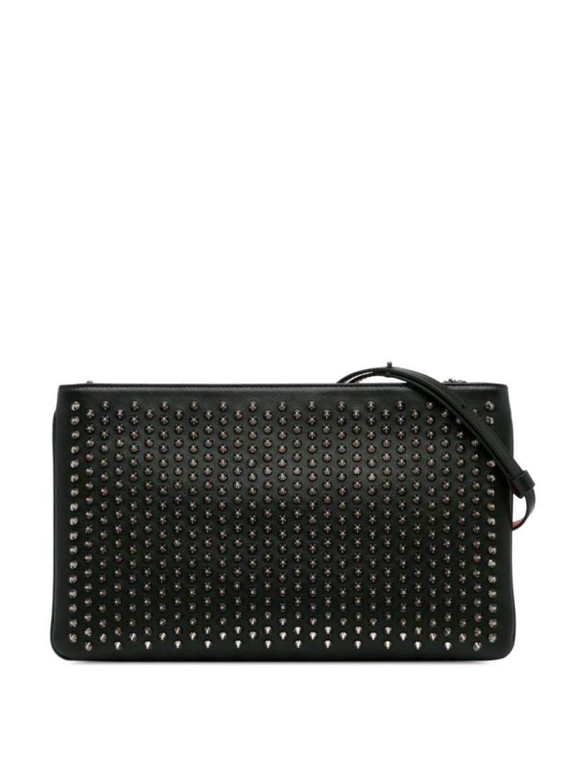 Christian Louboutin Pre-Owned 2010-2023 Studded LoubiPosh crossbody bag - Black von Christian Louboutin Pre-Owned