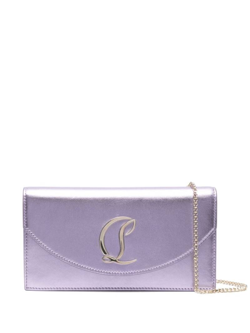 Christian Louboutin Pre-Owned Loubi54 clutch bag - Purple von Christian Louboutin Pre-Owned