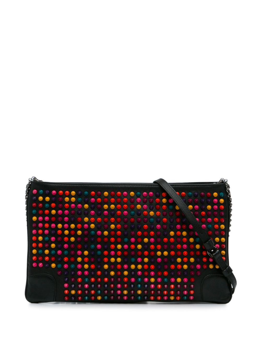 Christian Louboutin Pre-Owned Loubiposh studded crossbody bag - Black von Christian Louboutin Pre-Owned