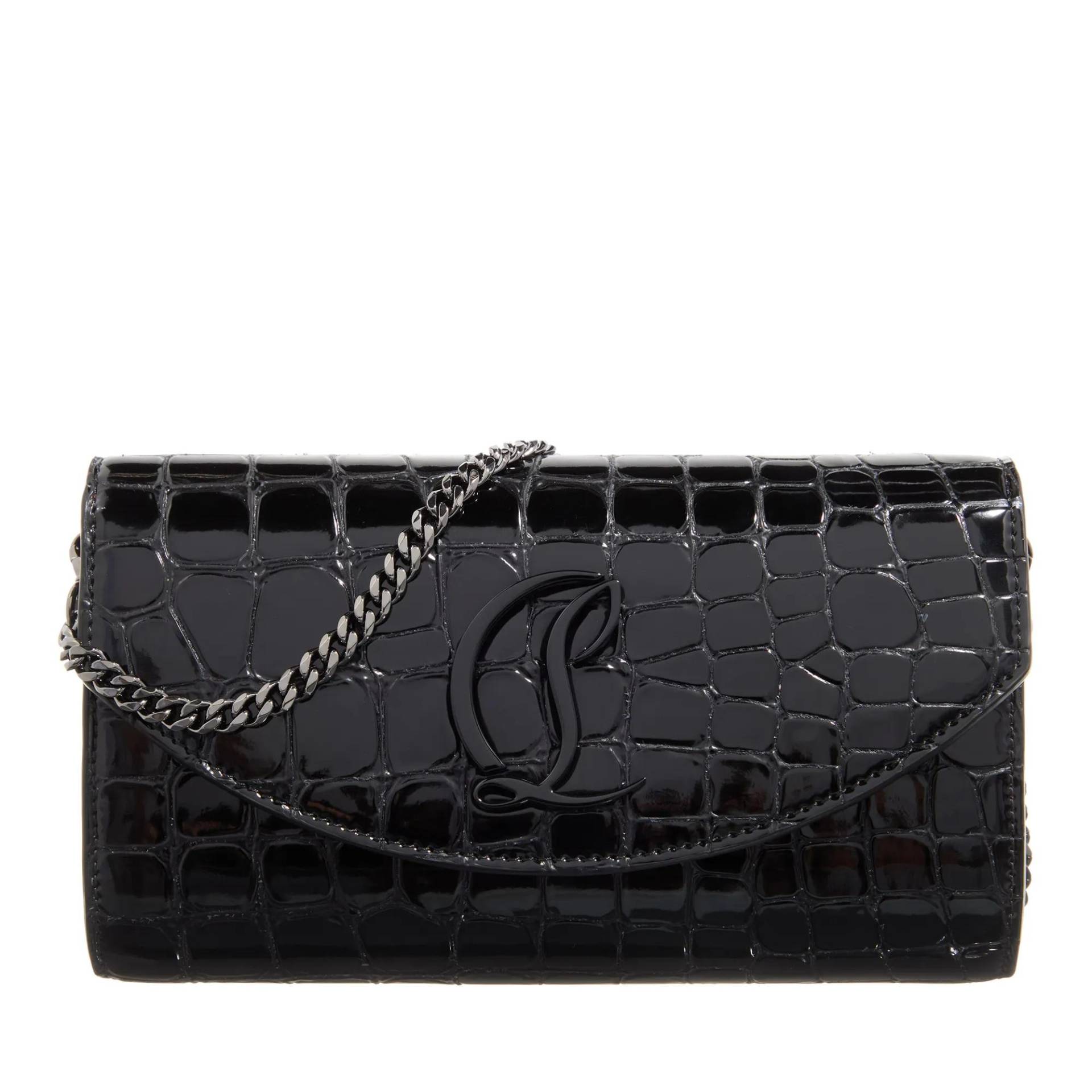 Christian Louboutin Handtasche - Loubi54 Clutch Bag - Gr. unisize - in Schwarz - für Damen von Christian Louboutin