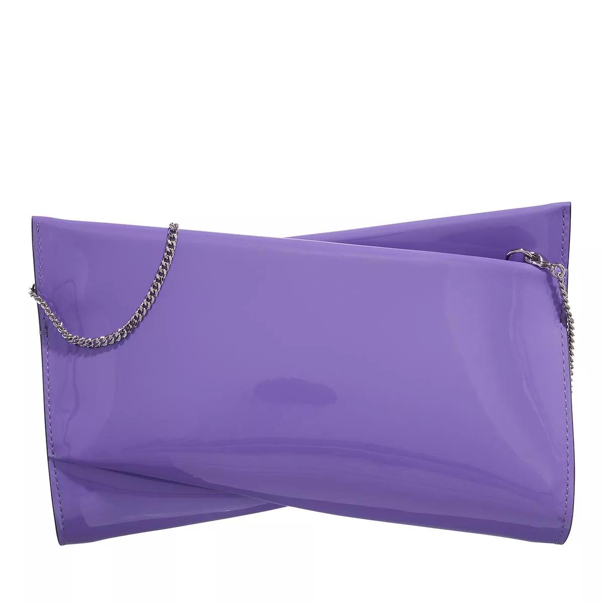 Christian Louboutin Handtasche - Loubitwist Small Clutch - Gr. unisize - in Violett - für Damen von Christian Louboutin