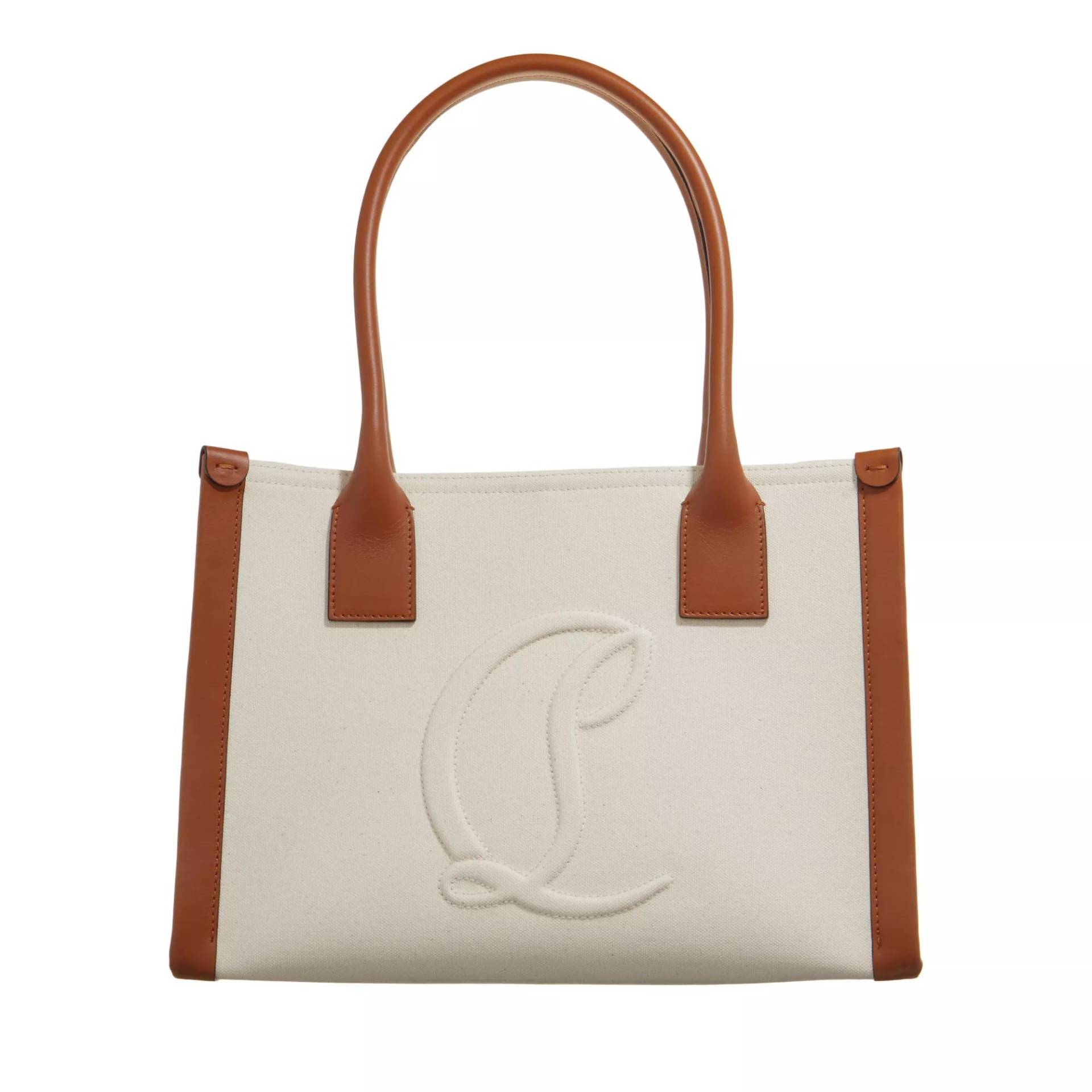 Christian Louboutin Henkeltasche - By My Side Small Tote Bag - Gr. unisize - in Creme - für Damen von Christian Louboutin