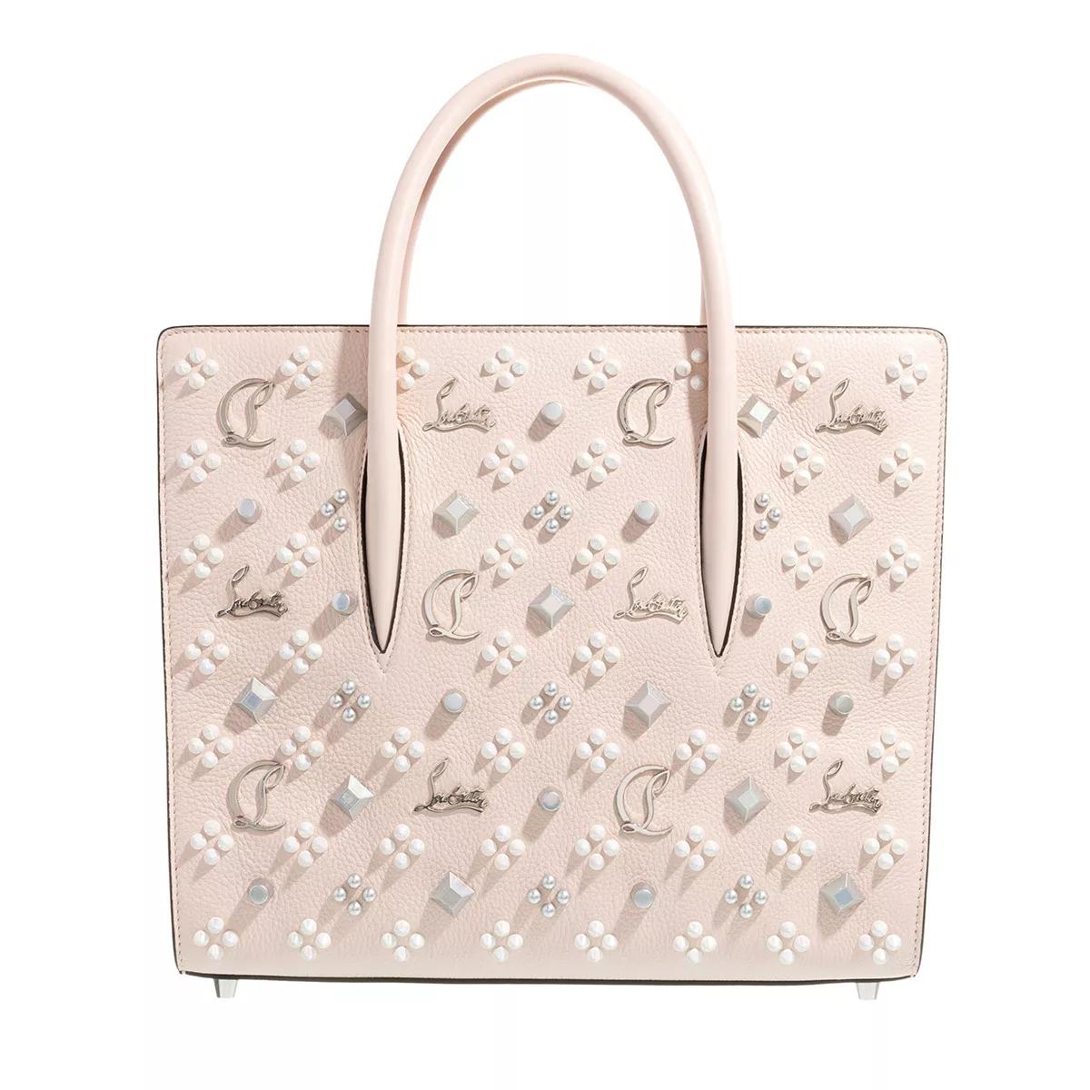 Christian Louboutin Henkeltasche - Paloma Medium Leather - Gr. unisize - in Creme - für Damen von Christian Louboutin