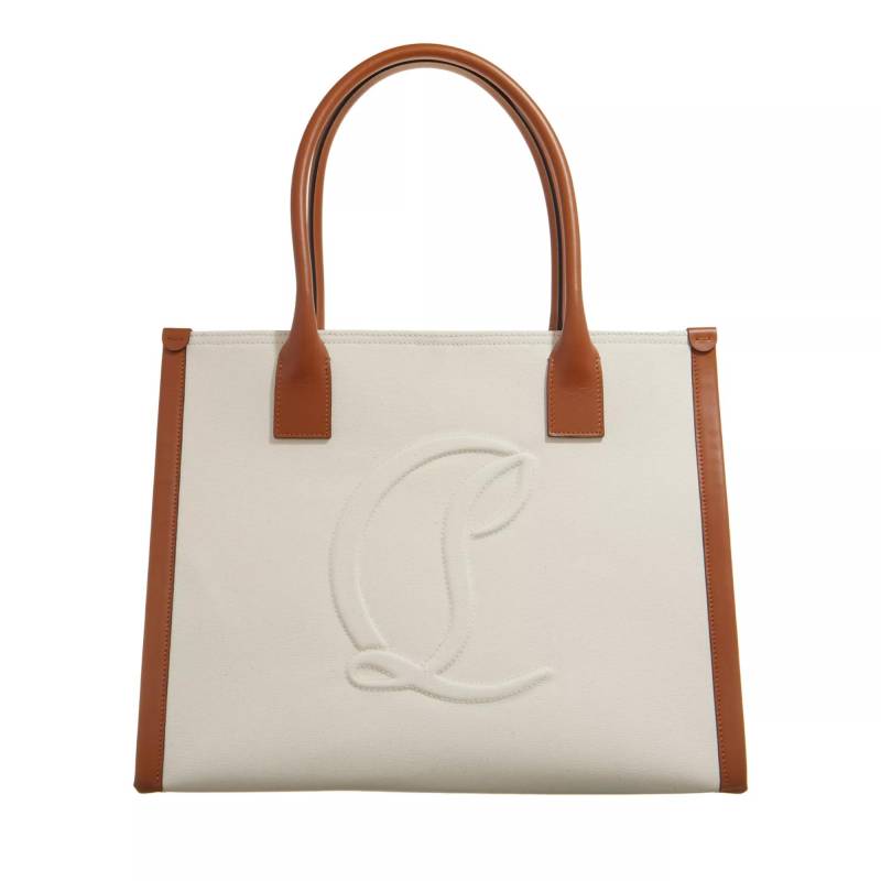 Christian Louboutin Handtasche - Plain Logo Tote Bag - Gr. unisize - in Creme - für Damen von Christian Louboutin