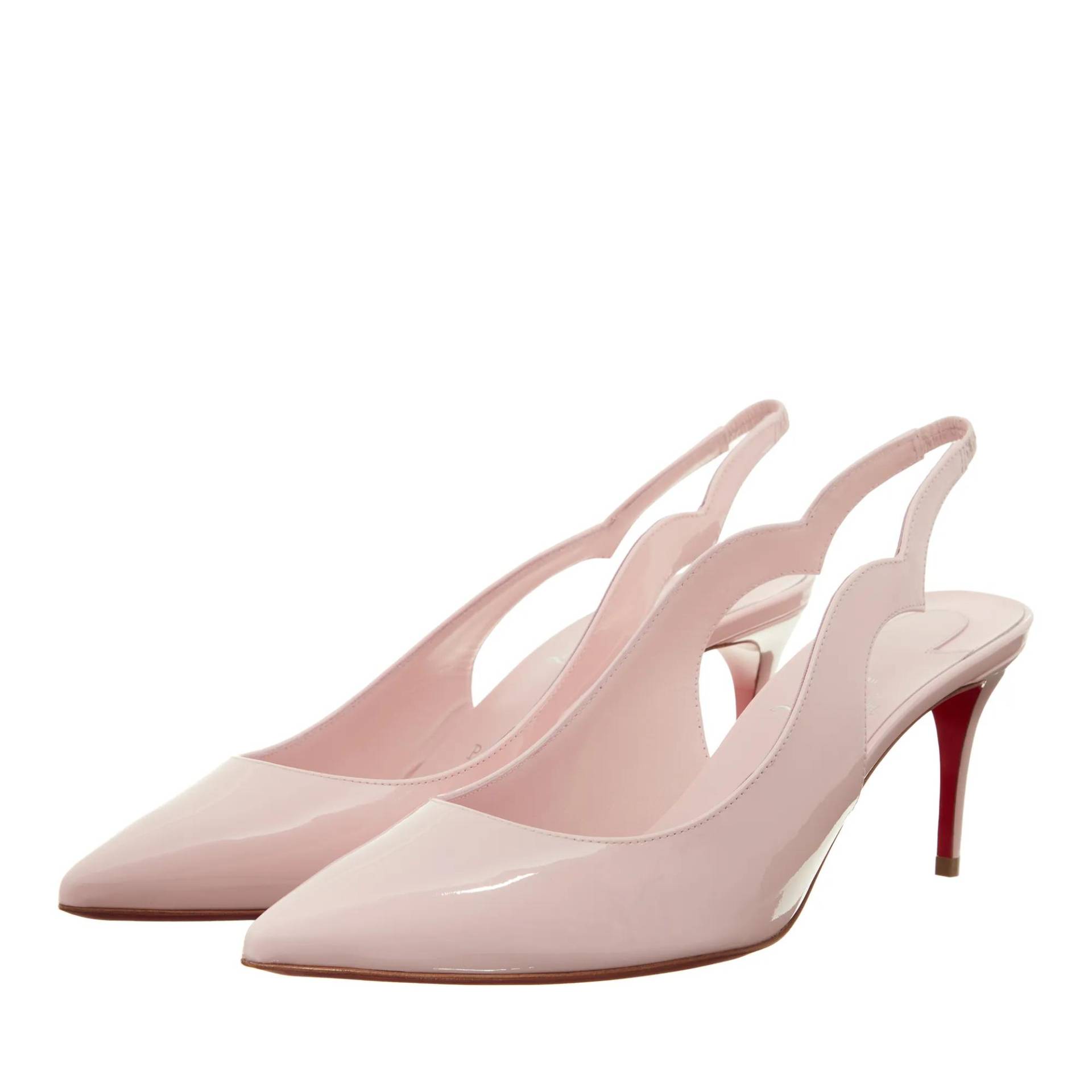 Christian Louboutin Pumps & High Heels - Hot Chick Sling 70 Patent/Lining - Gr. 36 (EU) - in Rosa - für Damen von Christian Louboutin