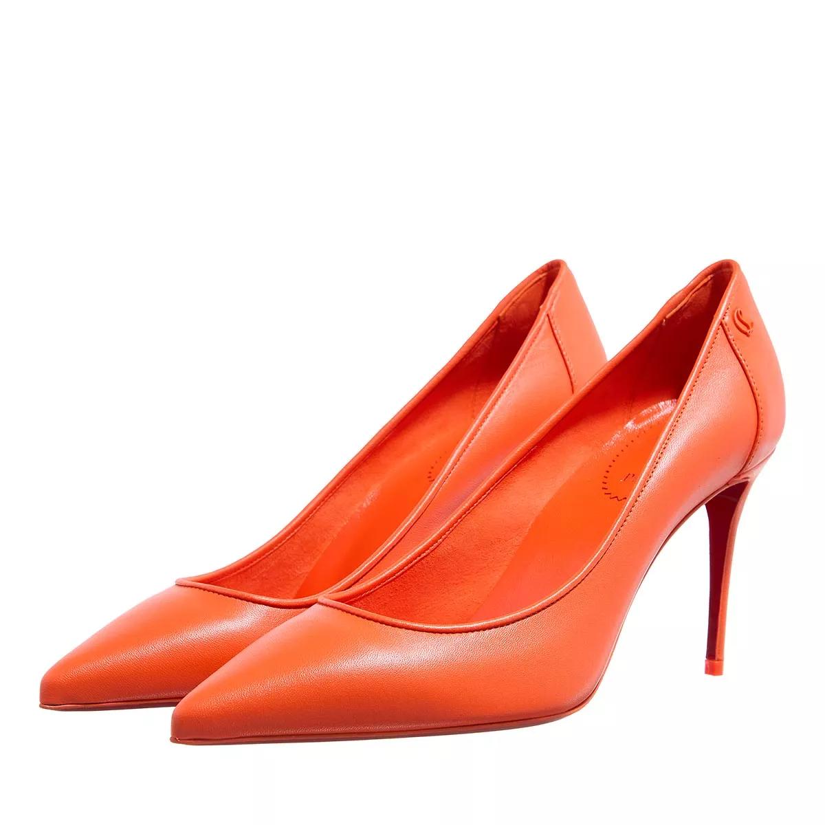 Christian Louboutin Pumps & High Heels - Sporty Kate 85 Bianco Nappa Leather - Gr. 37 (EU) - in Orange - für Damen von Christian Louboutin