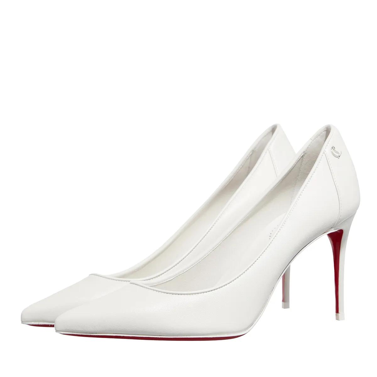 Christian Louboutin Pumps & High Heels - Sporty Kate 85 Bianco Nappa Leather - Gr. 36 (EU) - in Weiß - für Damen von Christian Louboutin