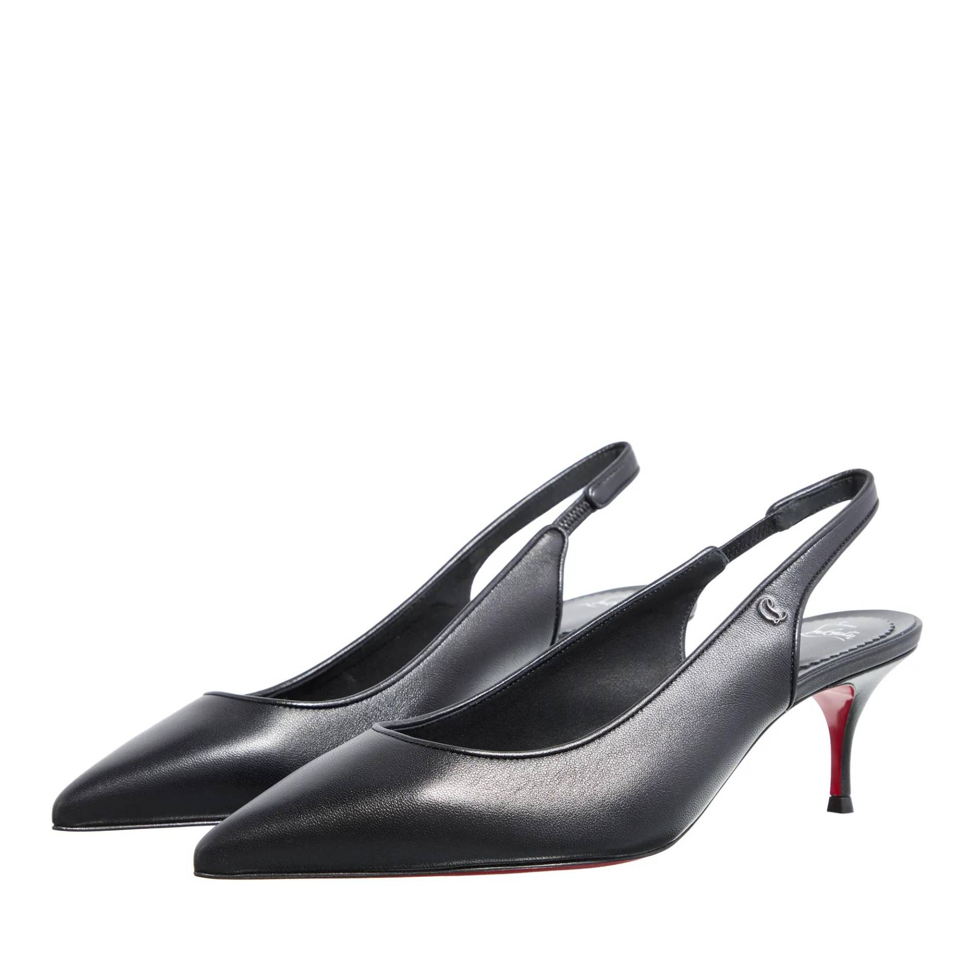 Christian Louboutin Pumps & High Heels - Sporty Kate Sling 55 Nappa/Lining - Gr. 36 (EU) - in Schwarz - für Damen von Christian Louboutin