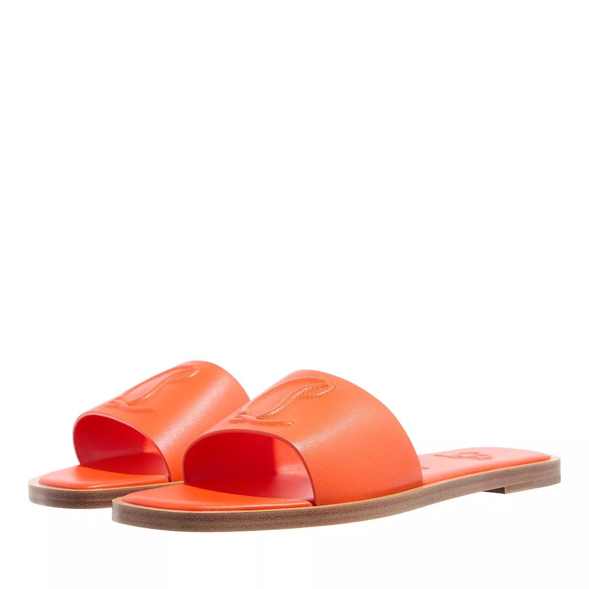 Christian Louboutin Sandalen - CL Mule Nappa/Lining - Gr. 36 (EU) - in Orange - für Damen von Christian Louboutin