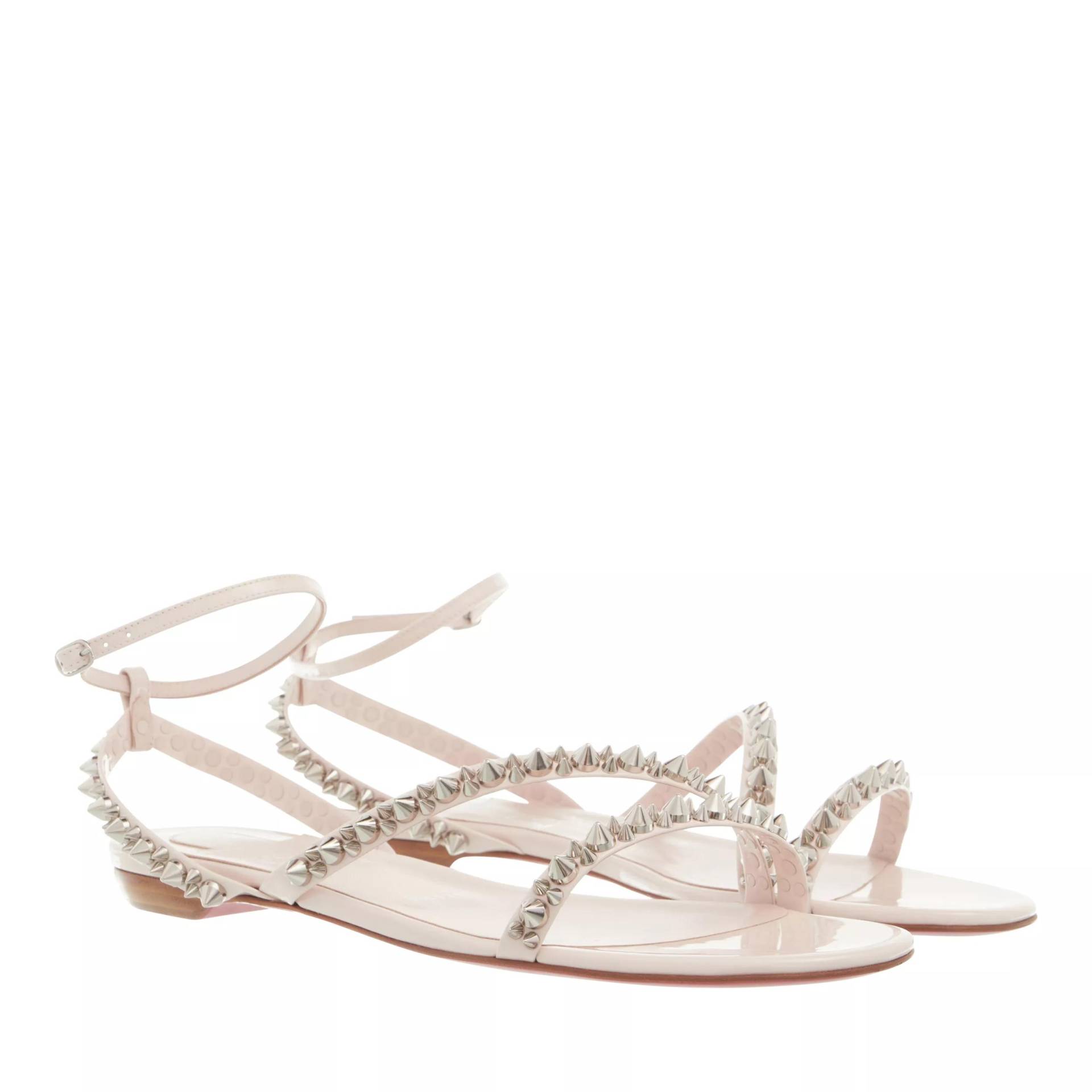 Christian Louboutin Sandalen - Mafaldina Spikes Sandals - Gr. 37 (EU) - in Rosa - für Damen von Christian Louboutin