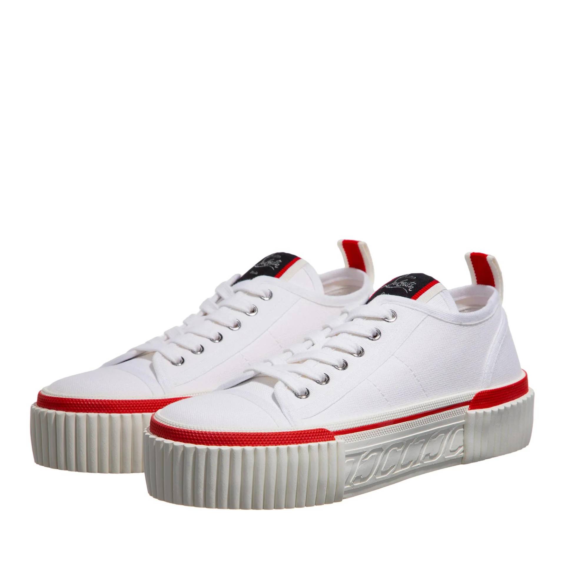 Christian Louboutin Sneaker - Super Pedro High-Top Sneakers - Gr. 38 (EU) - in Weiß - für Damen von Christian Louboutin