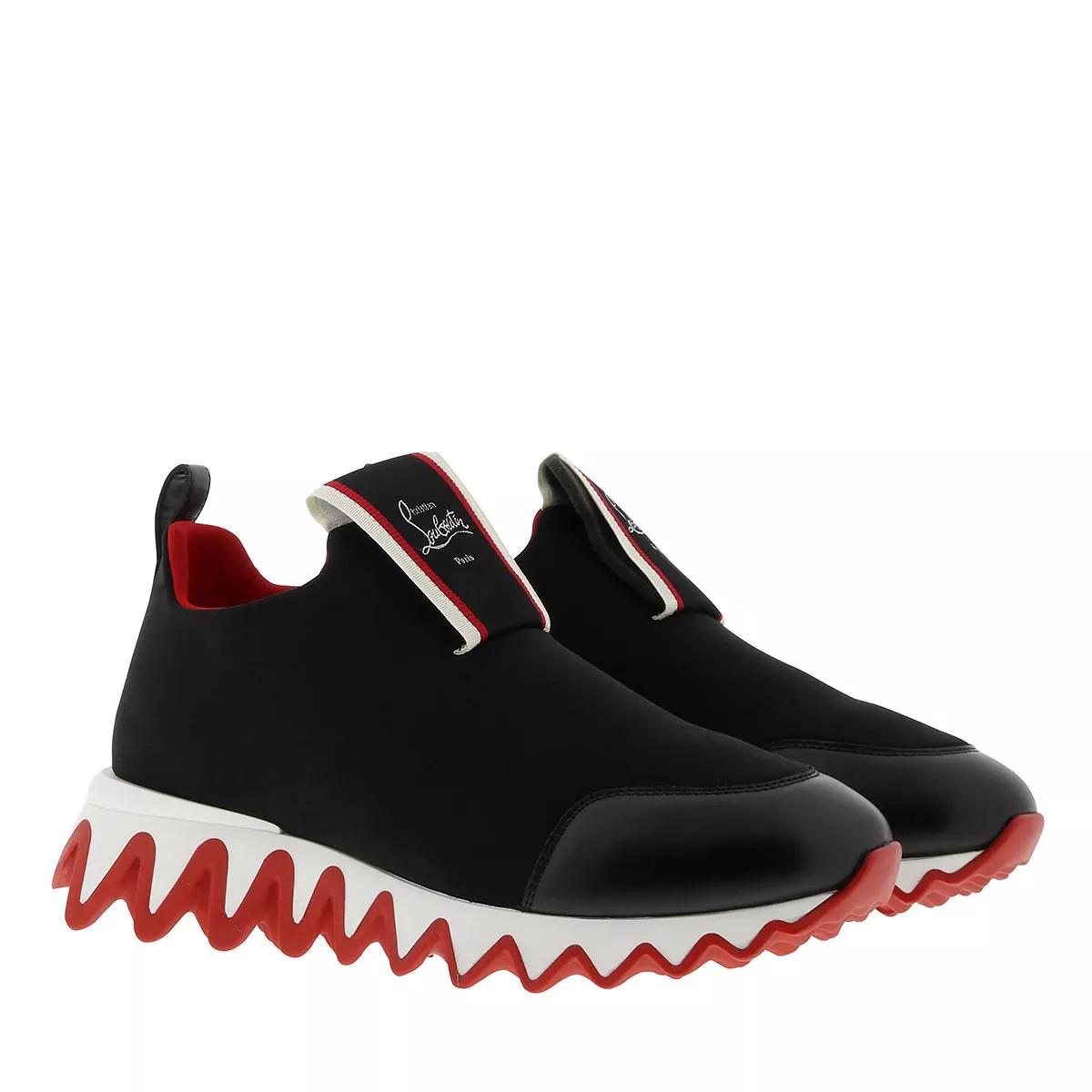 Christian Louboutin Sneaker - Tiketa Sneakers Leather/Neoprene - Gr. 38 (EU) - in Schwarz - für Damen von Christian Louboutin