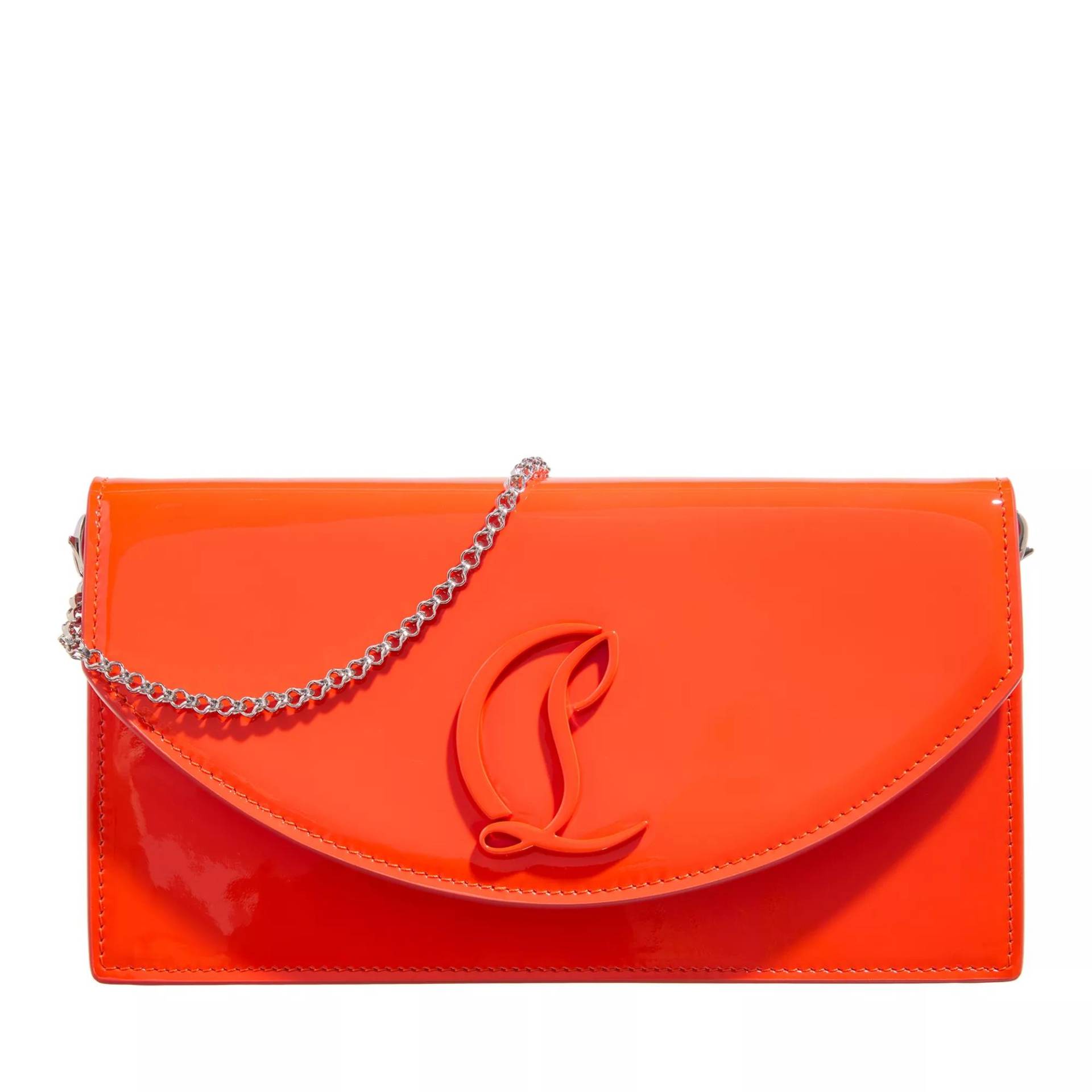 Christian Louboutin Umhängetasche - Loubi54 Classic Crossbody Bag - Gr. unisize - in Orange - für Damen von Christian Louboutin