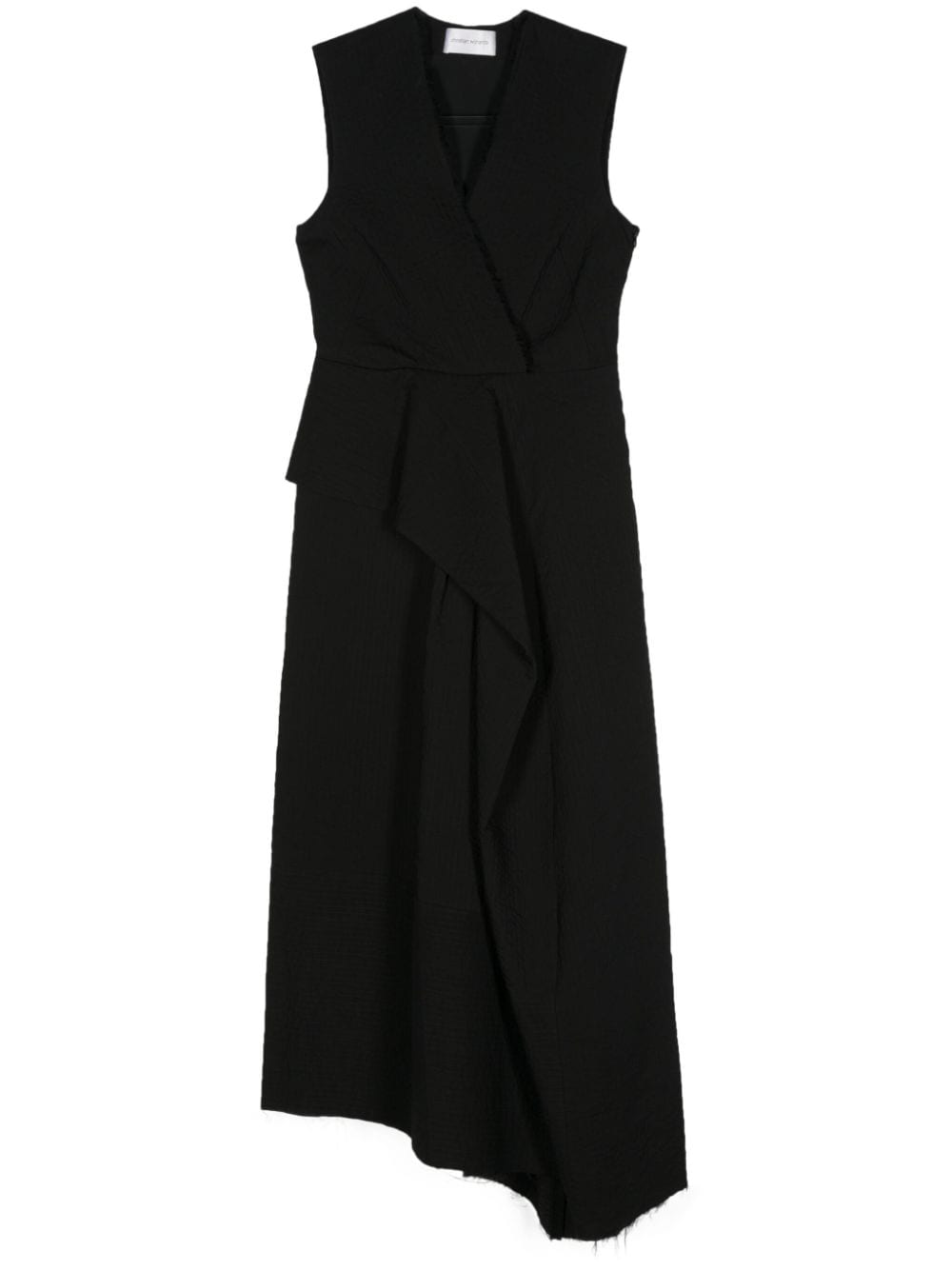 Christian Wijnants Daikuta asymmetric-design dress - Black von Christian Wijnants