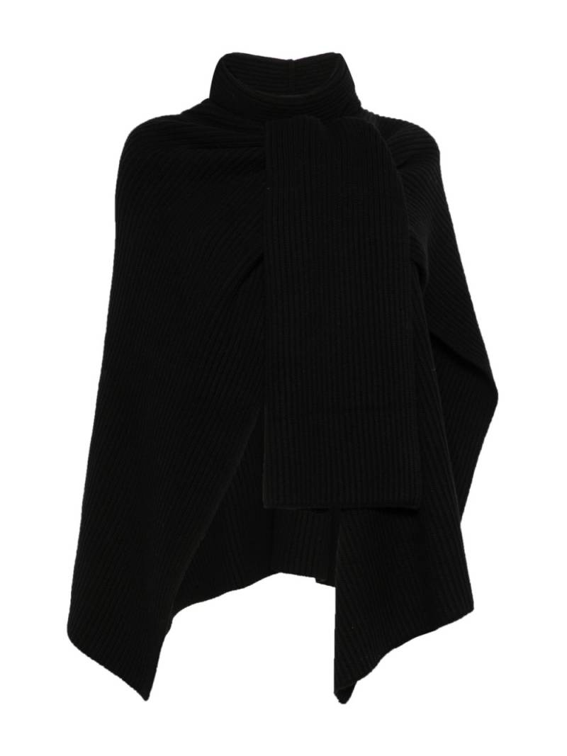 Christian Wijnants Karian cape - Black von Christian Wijnants