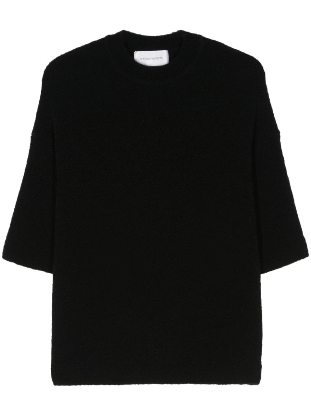 Christian Wijnants Kemba fleece jumper - Black von Christian Wijnants