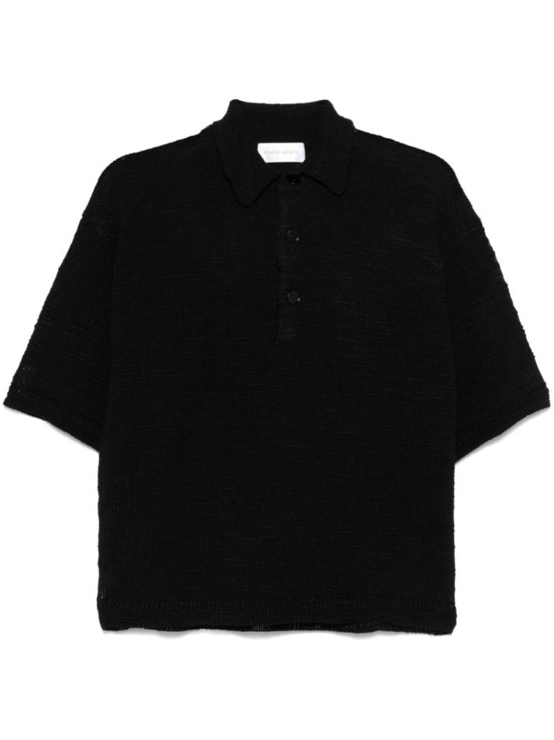 Christian Wijnants Klia polo top - Black von Christian Wijnants