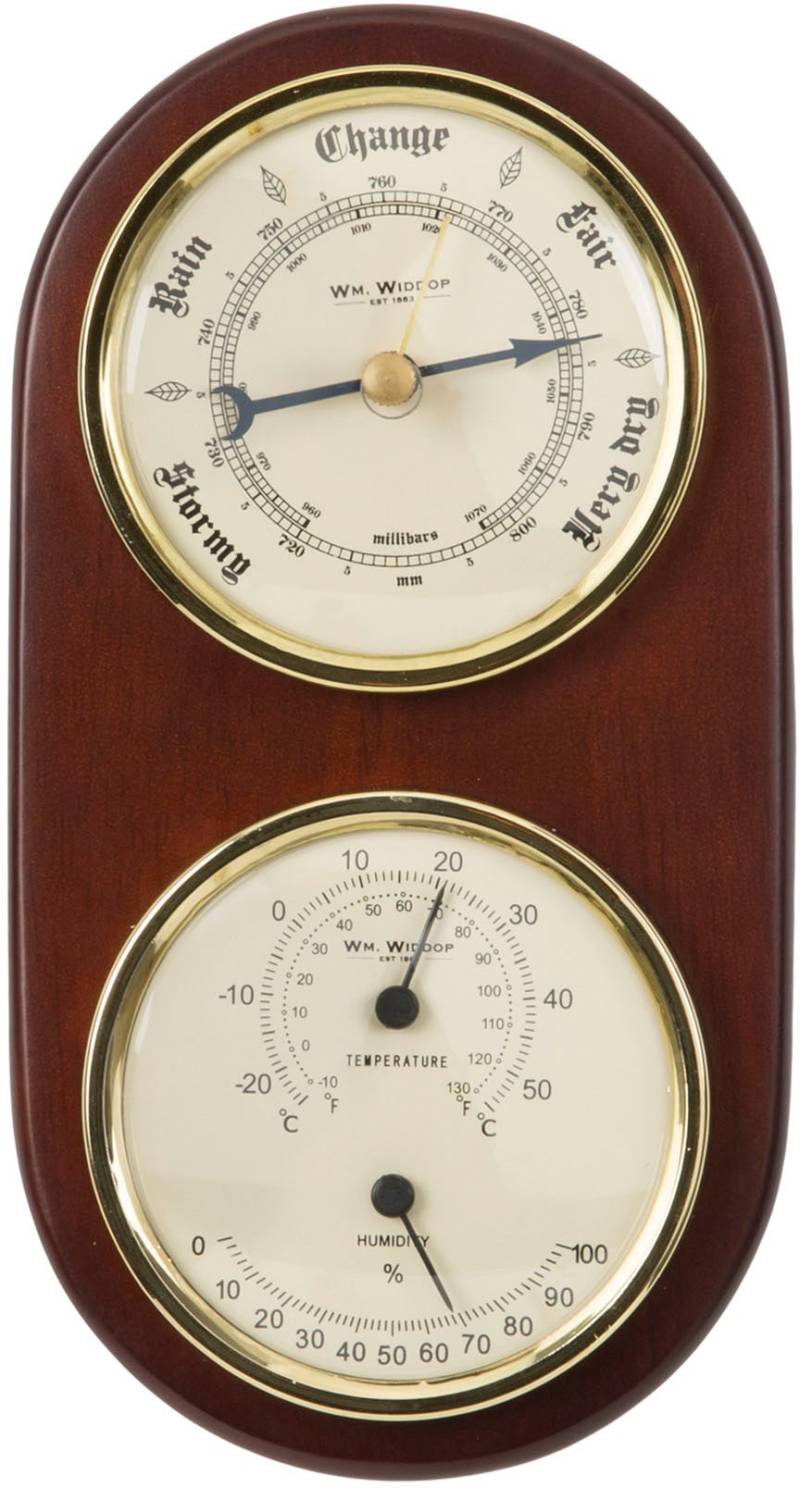 Christoffel Wanduhr »Wetterstation Widdop« von Christoffel